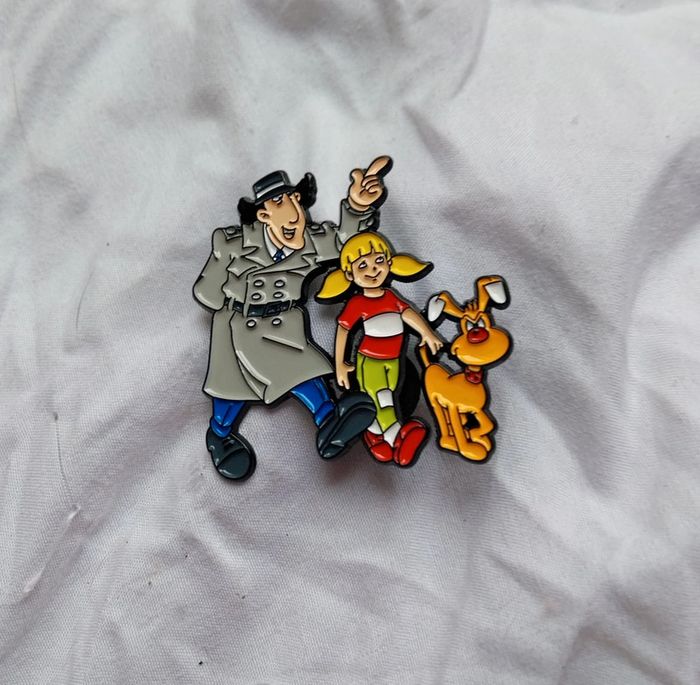 Grand pins vintage inspecteur gadget