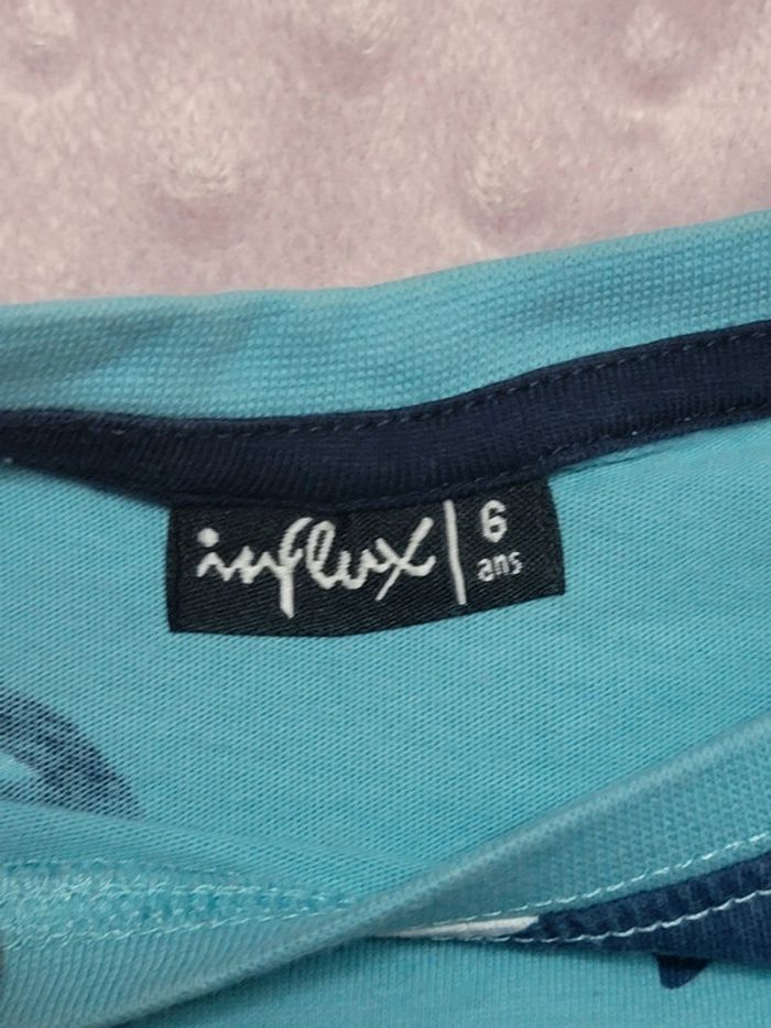 Tee-shirt baleine/requins 6ans, 116cm - photo numéro 2