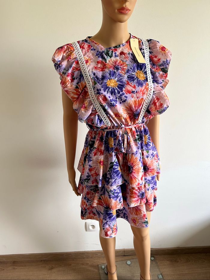 Robe d’été imprimée neuve sans manches New Collection taille unique - photo numéro 2