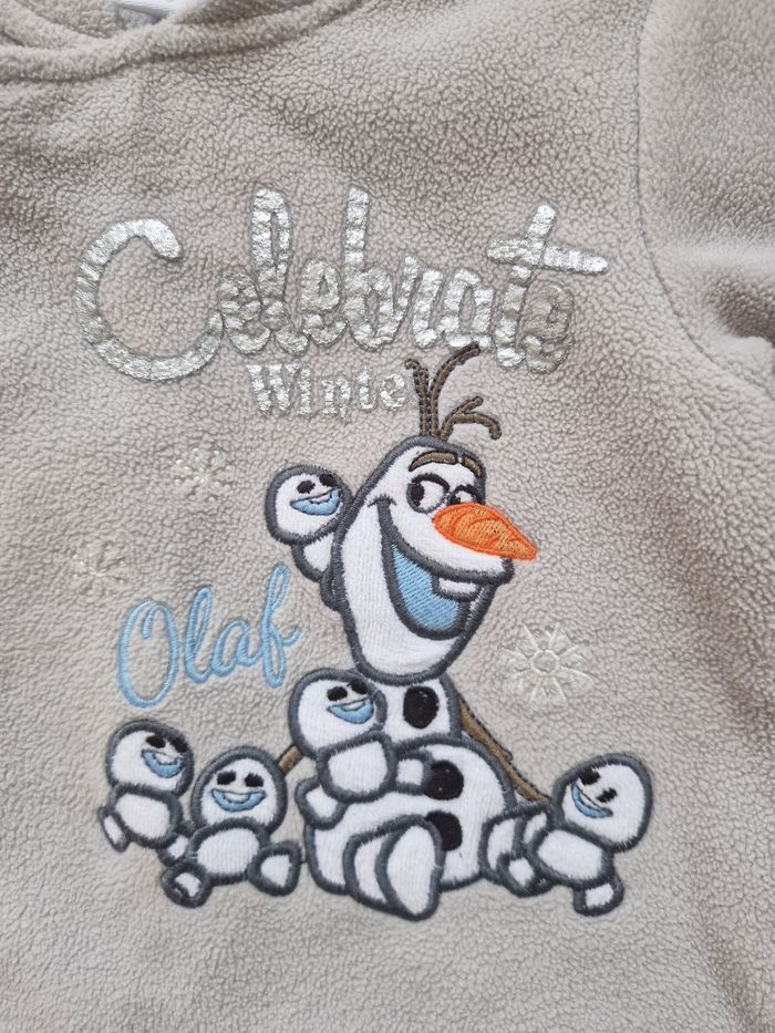 Pyjama polaire Olaf 9 mois - photo numéro 2