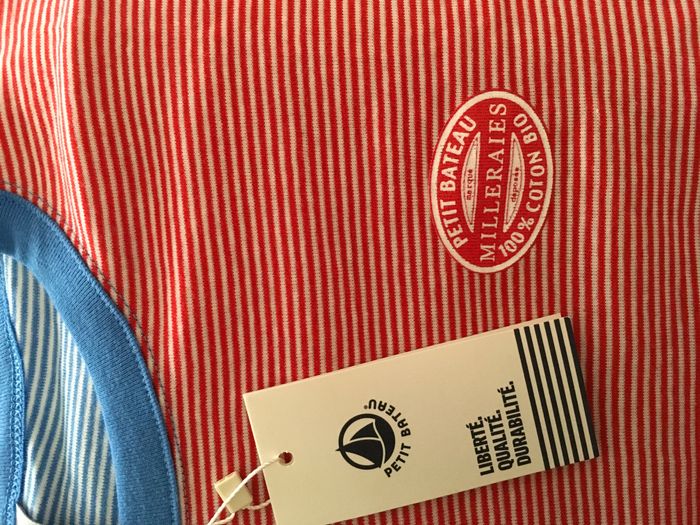 Tee-shirt Petit Bateau taille M neuf - photo numéro 2