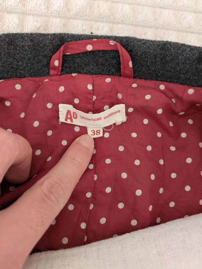 Ensemble veste grise american outfitters & chemise cœur jubylee - photo numéro 4