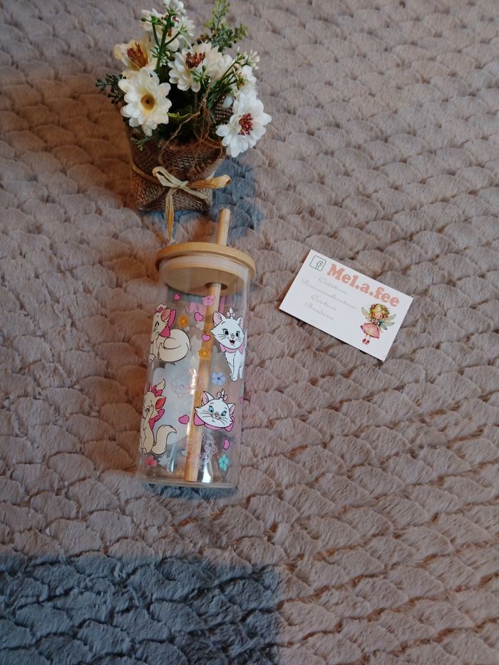 Verre paille personnalisé - photo numéro 2