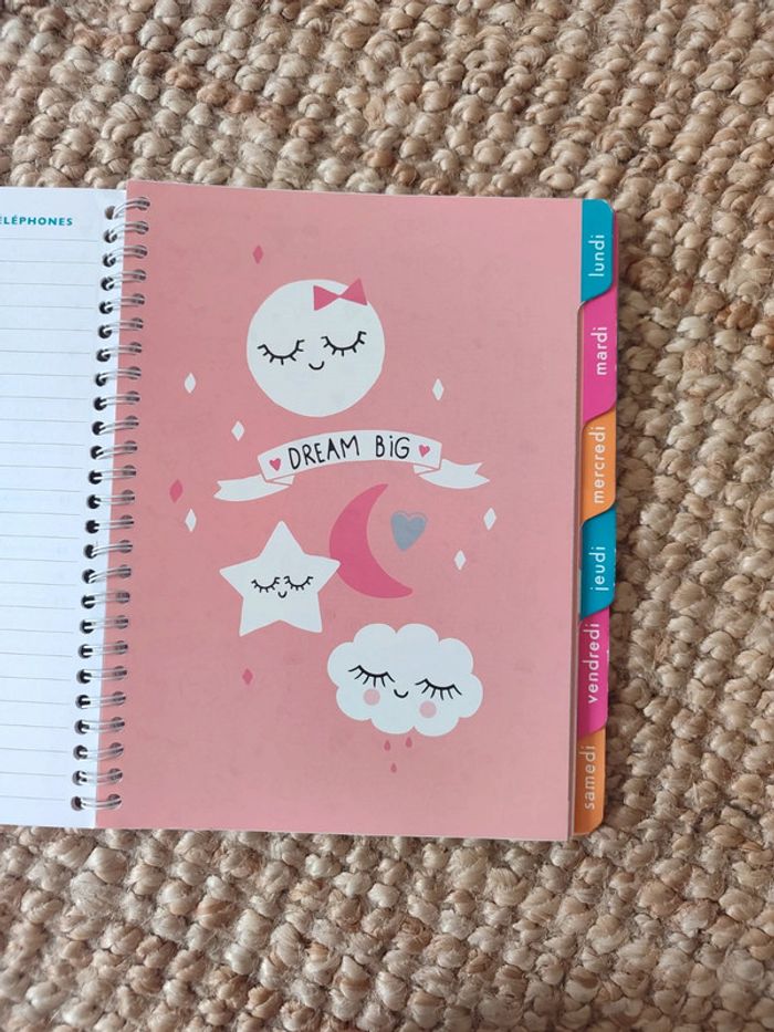 Cahier de texte fille - photo numéro 2