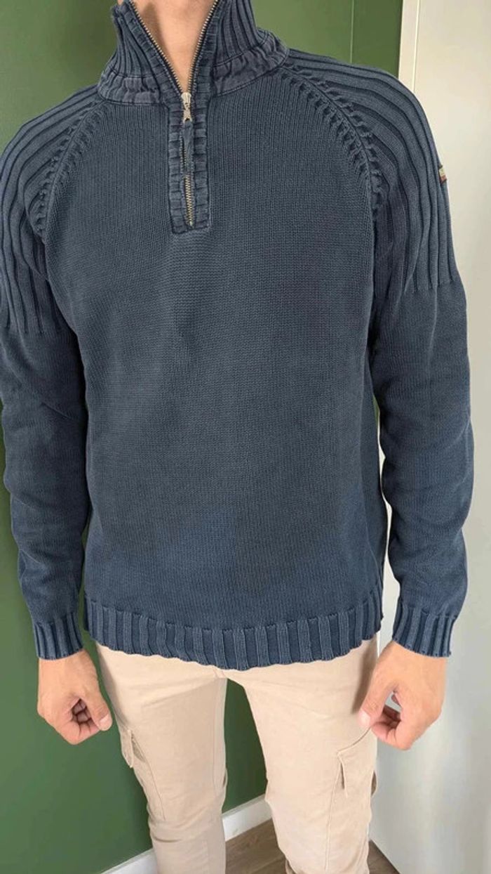 Pull camionneur Napapijri Bleu marine