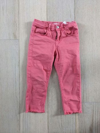 Pantacourt fushia coton bio 6 ans