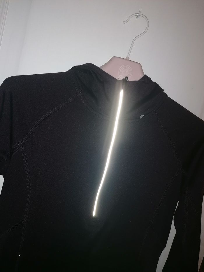 Veste sweat technique 💜 running à capuche femme S