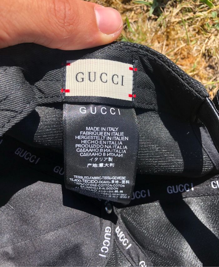 Casquette Gucci Jumbo - photo numéro 5