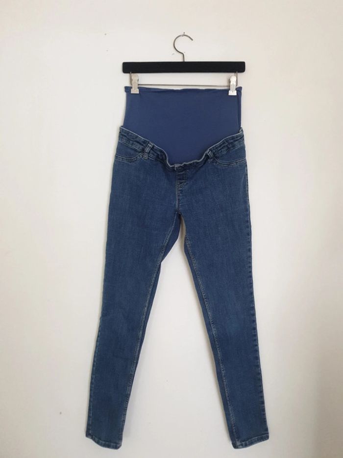 Jean brut maternité skinny