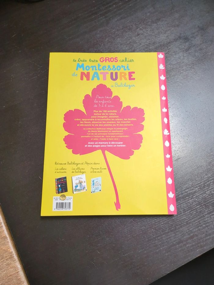 Cahier Montessori nature - photo numéro 2