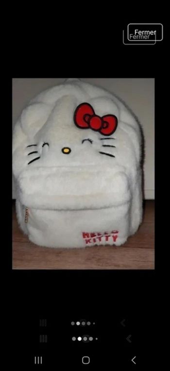 Sac a dos hello kitty