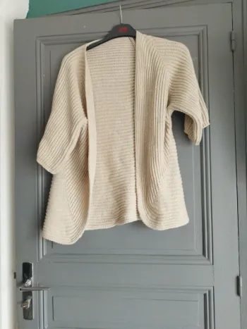 Gilet crème
