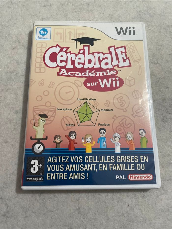 Cerebrale Academie Jeu Nintendo Wii Complet FR - photo numéro 1