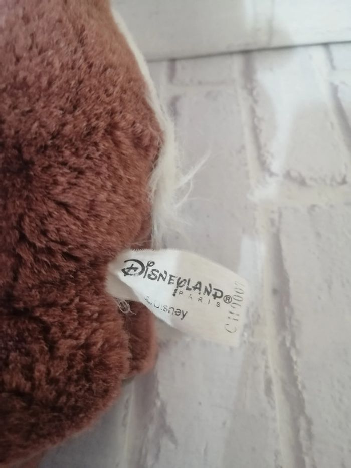 peluche tic ou tac vintage '' disneyland '' - photo numéro 3