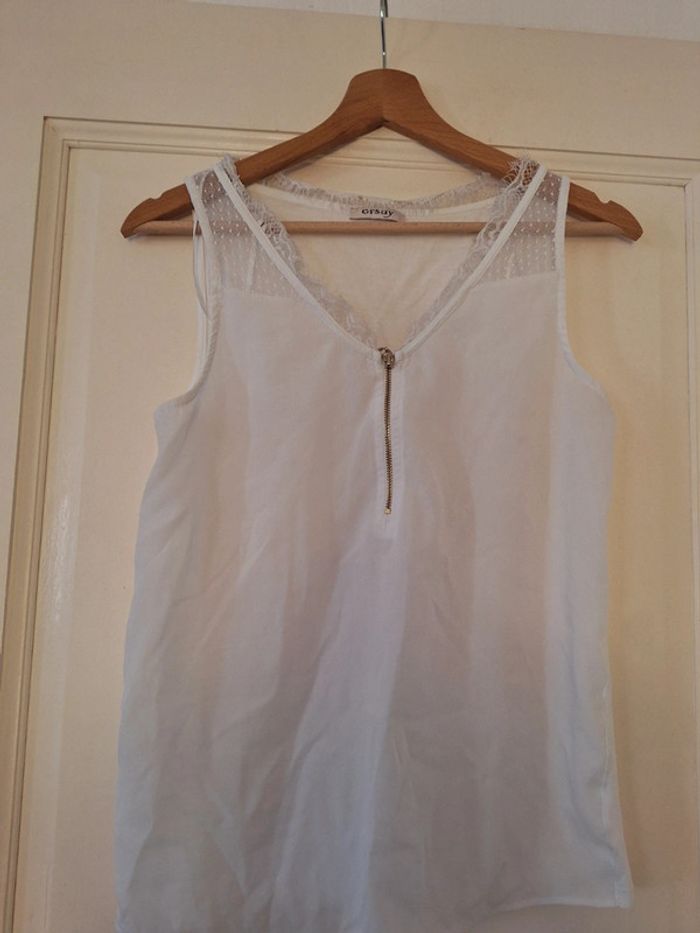 Top Blanc Taille M