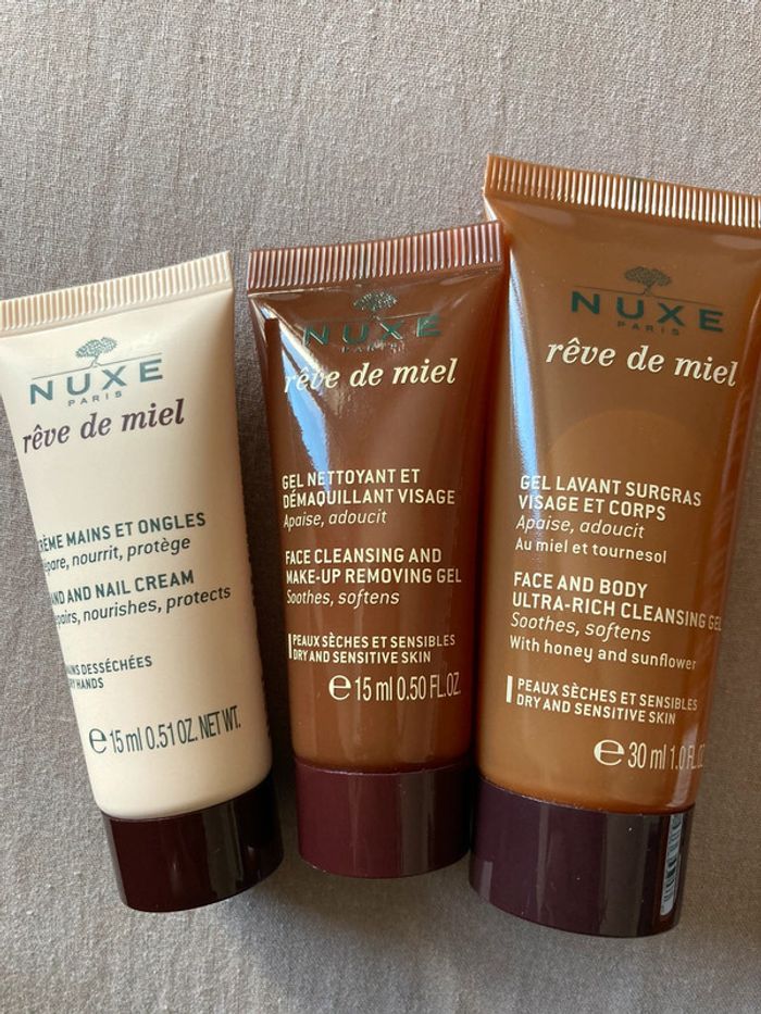 Nuxe rêve de miel gel nettoyant démaquillant - photo numéro 4