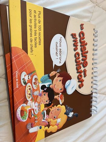 Livre la cuisine des ptits cuistots