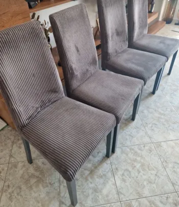 Sedie da salotto in velluto