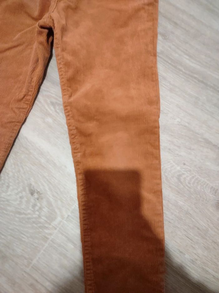 Pantalon en velours Camel Sergent major - photo numéro 6