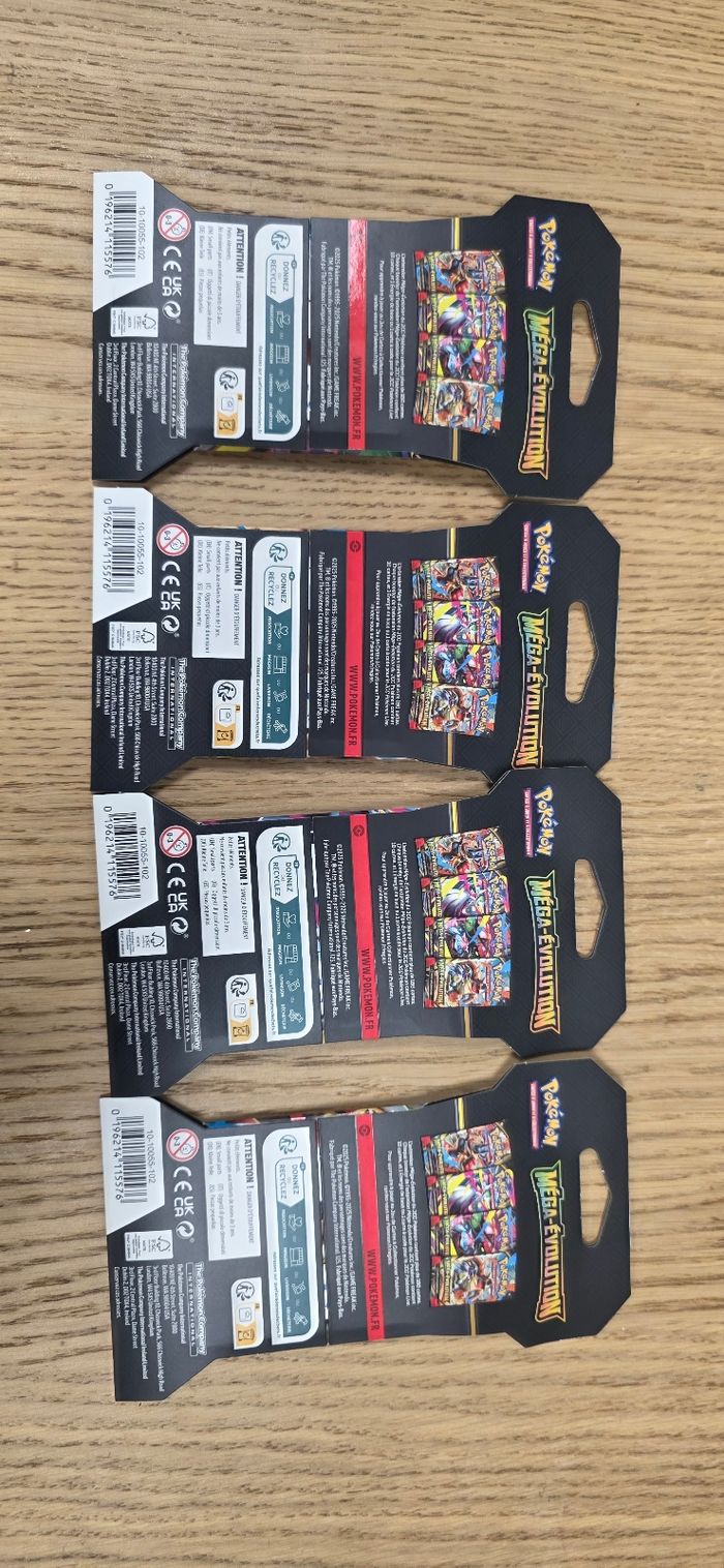 Arset booster Blister Pokemon ME01 Mega evolution Neuf - photo numéro 2