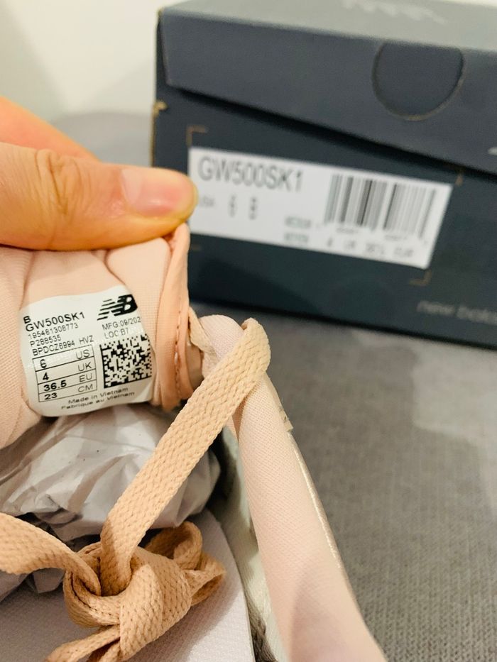 Basket New balance 500 vieux rose - photo numéro 4