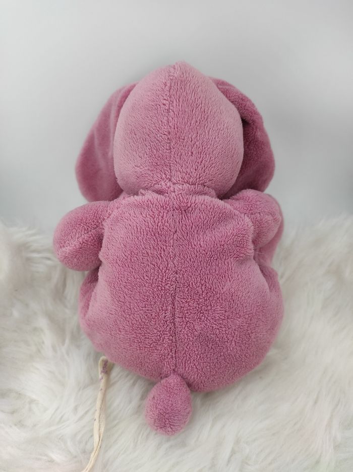 Doudou Lapin Rose Framboise Du Pareil Au même - photo numéro 2