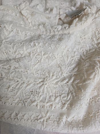 Haut en Dentelle Blanche Jolie Jolie Petits Jours Taille XS