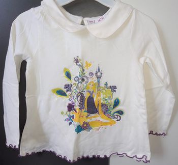 Haut manches longues fille 24-36 mois / Raiponce Disney