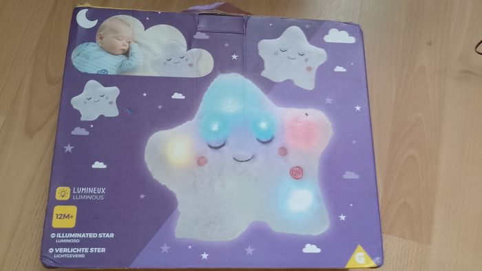 Coussin étoiles lumineuse neuf - photo numéro 9