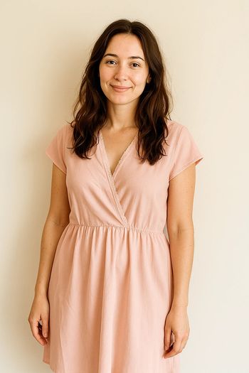 Robe courte rose femme – Molly Bracken - Taille L