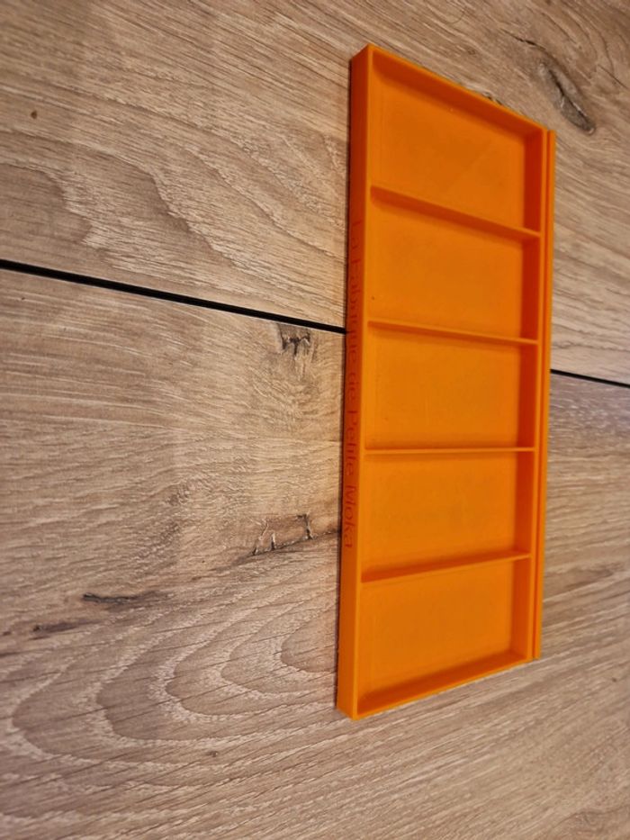 Boite de tri à compter orange mat - photo numéro 2