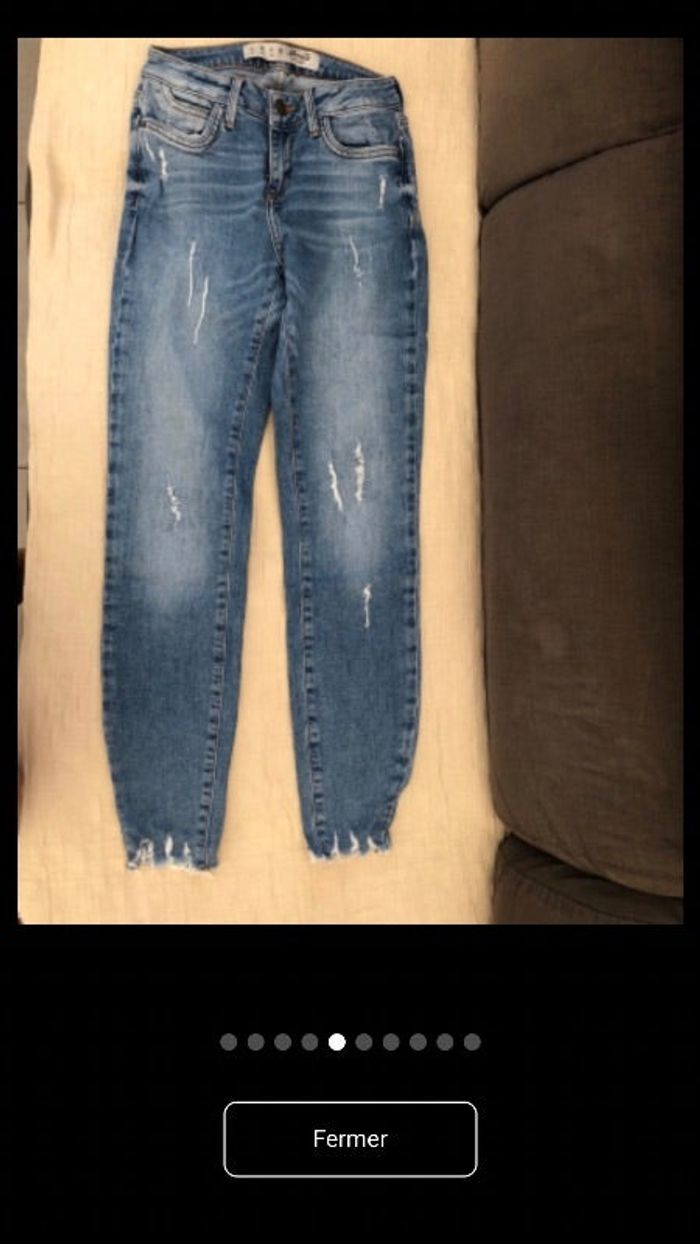 Jean bleu