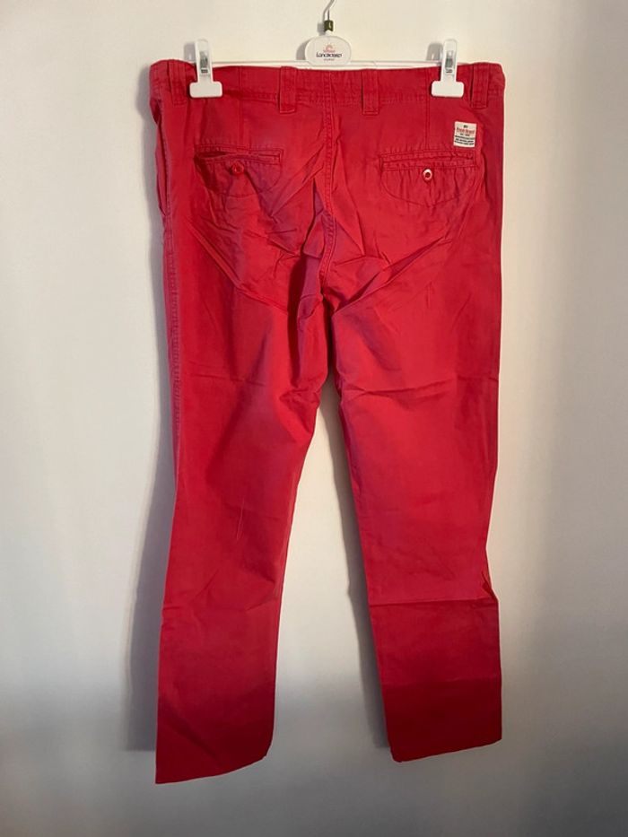 Pantalon léger rouge - photo numéro 3