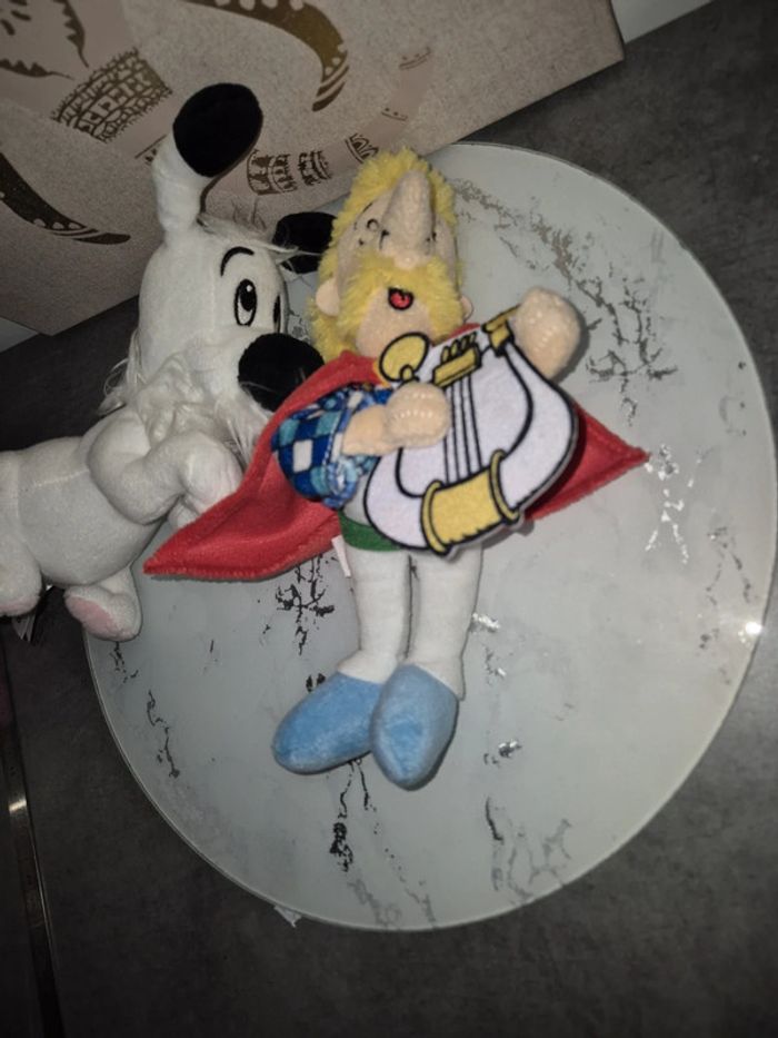 Peluche Assurancetourix et idéfix - photo numéro 2