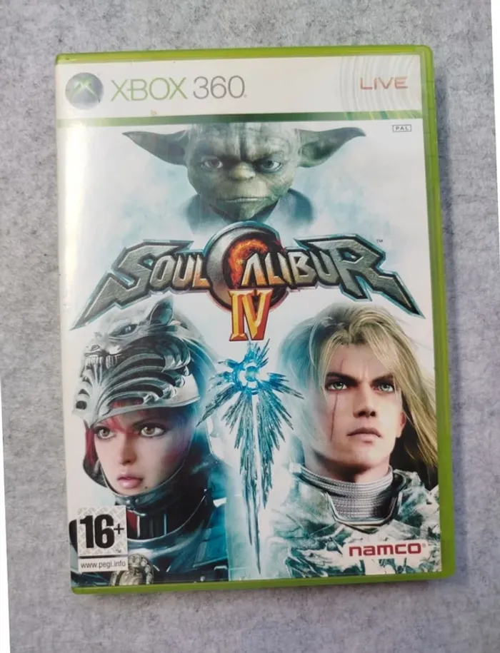 Jeu SoulCalibur IV avec boite et notice Xbox 360