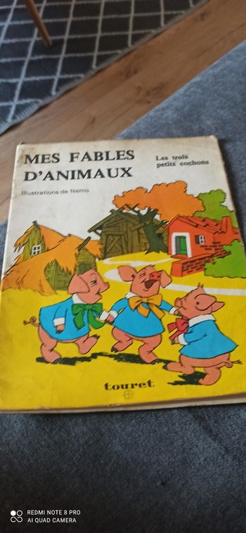 Livre les 3 petits cochons