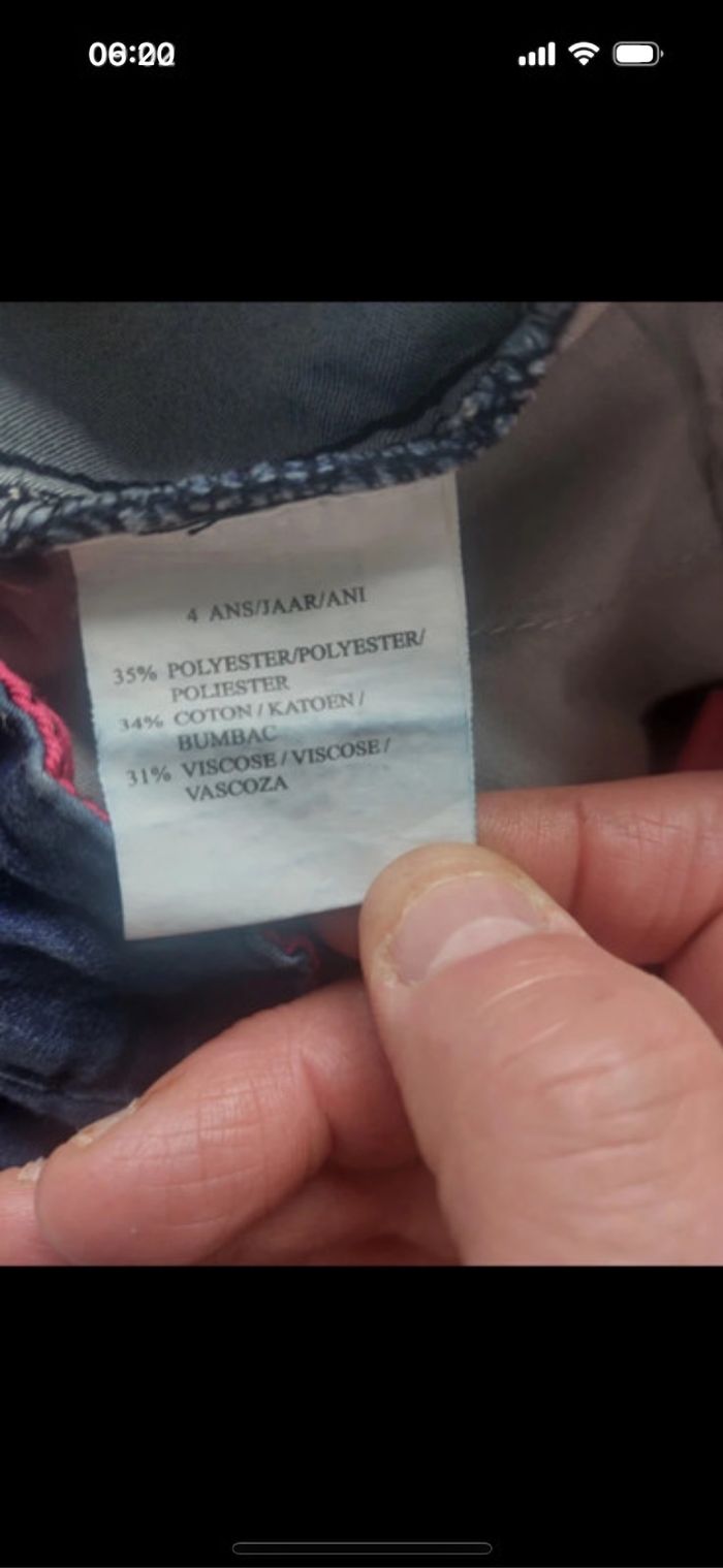 Pantacourt Influx taille 4 ans - photo numéro 4