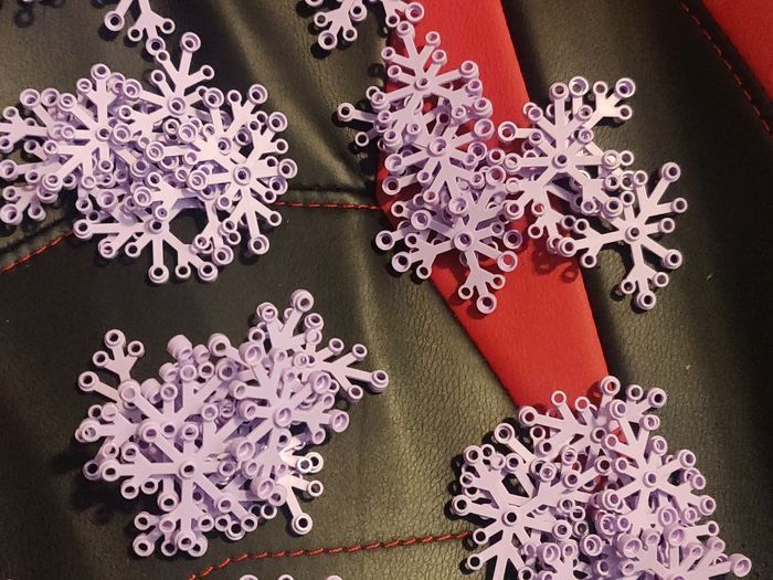 Lot 100 feuillages lavande Lego - en parfait état jamais utilisés - vrai Lego - photo numéro 4