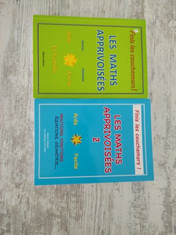Lot de livres les maths apprivoisées
