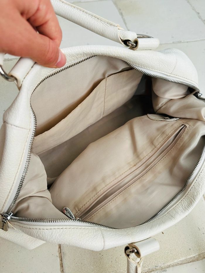 Sac à main blanc cassé Mac Douglas - photo numéro 9
