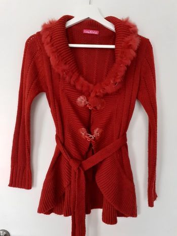 Gilet fille long 12 ans Lang Elot