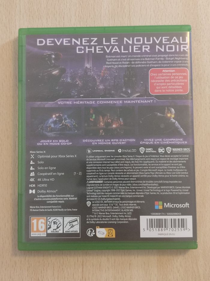Gotham Knights Xbox Series - photo numéro 5