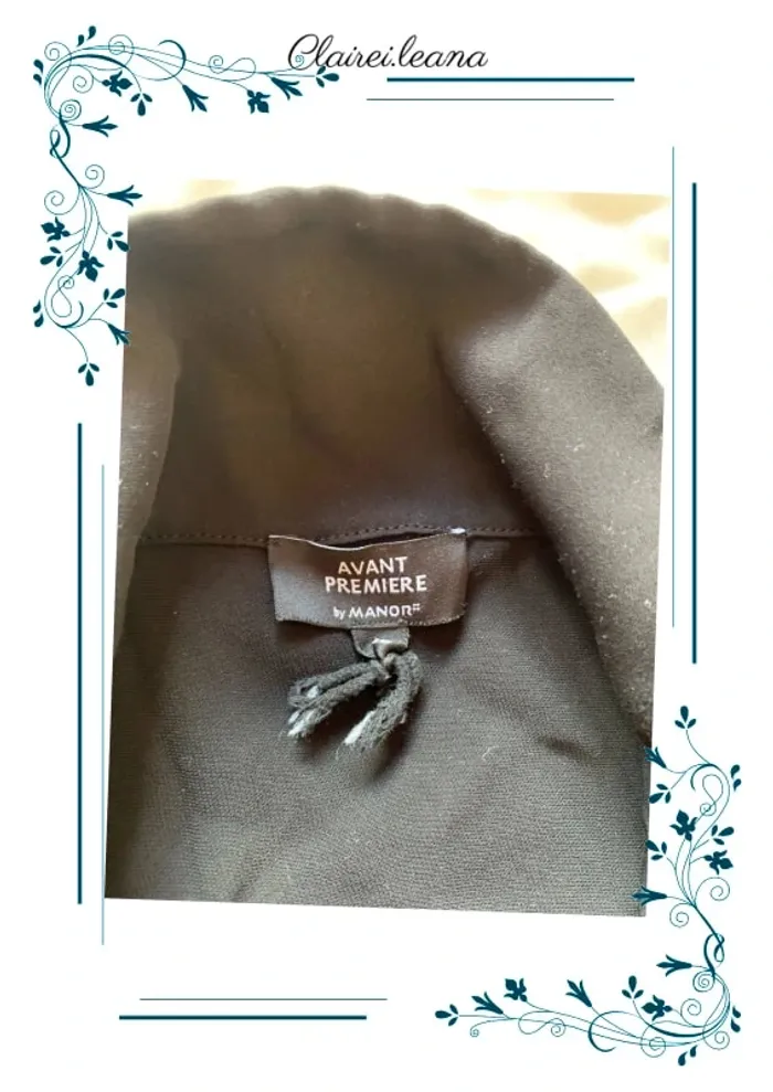 🛑 tunique/ robe noir 🛑 Manor - photo numéro 2
