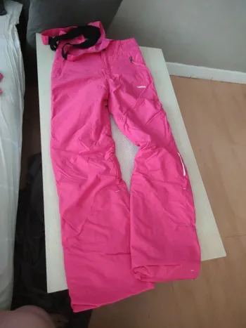 Pantalon de ski rose wedze neuf sans étiquette 12 ans