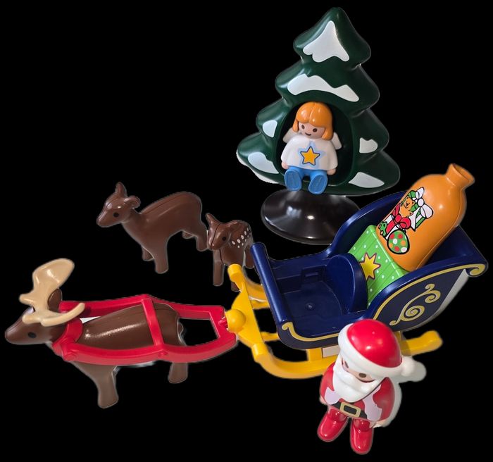 123 playmobil père Noël 6787 complet - photo numéro 2