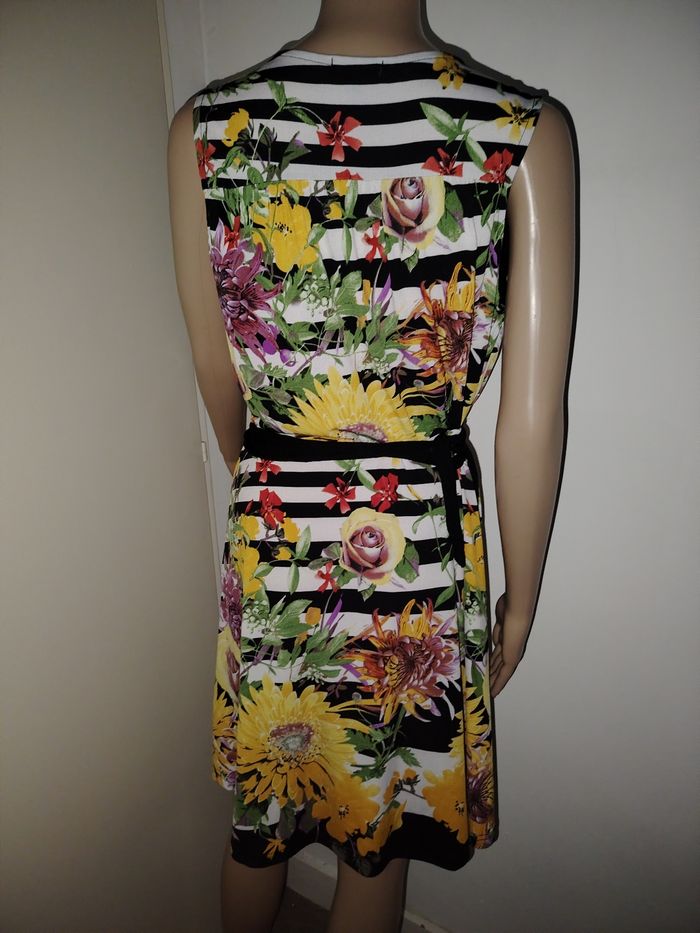 Robe mismash fleurie taille L - photo numéro 5
