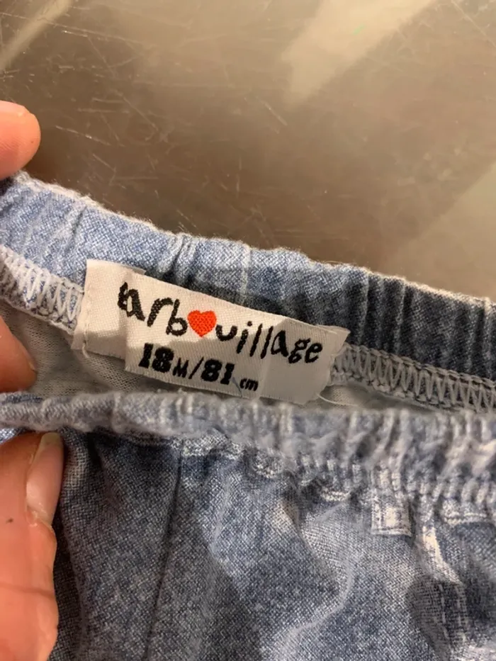 👶 Lot 5 pantalons bébé – Taille 18 mois – Bon état - photo numéro 14