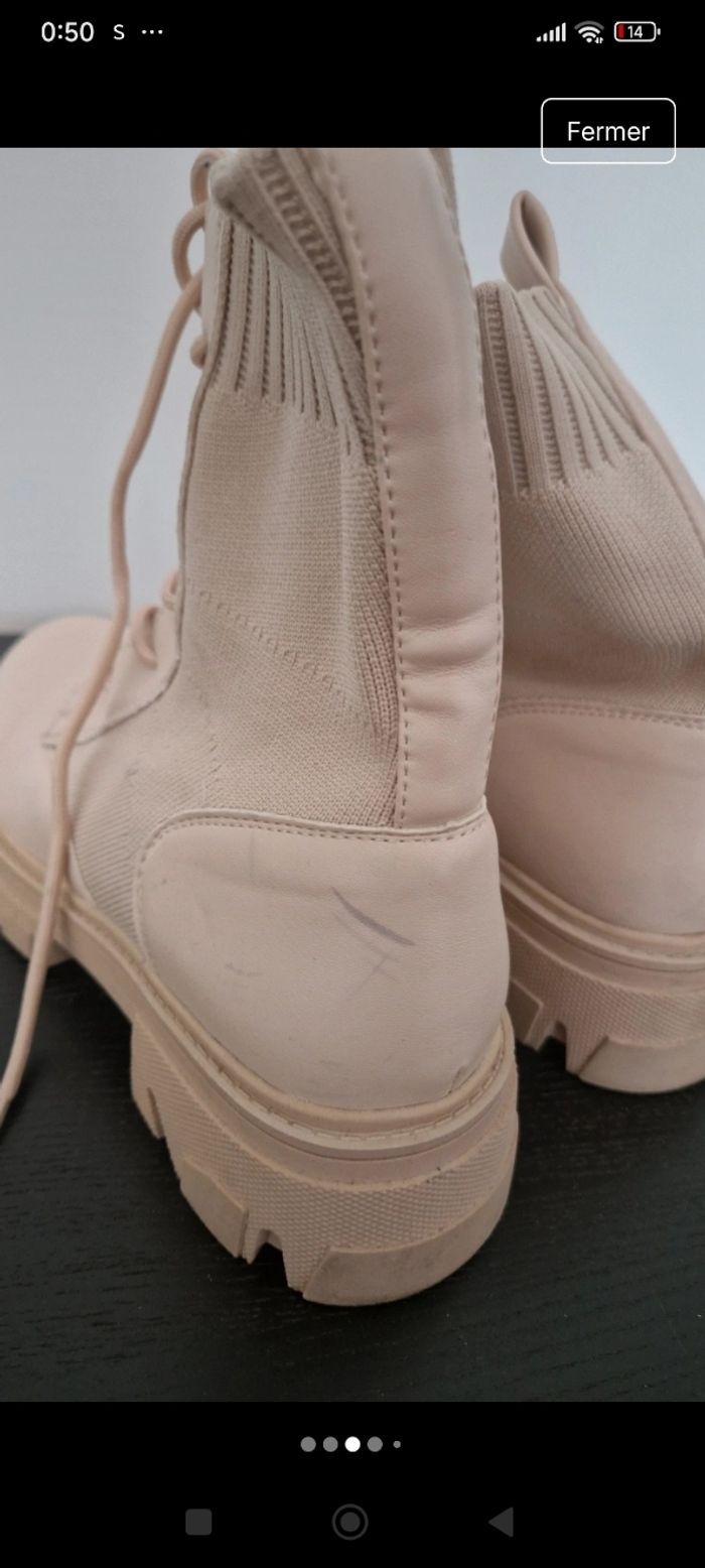 Bottine beige - photo numéro 3