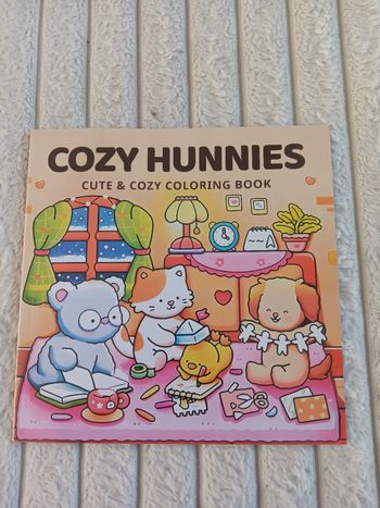Livre de coloriage Cozy Hunnies – Coloriage détente pour enfants ou adultes