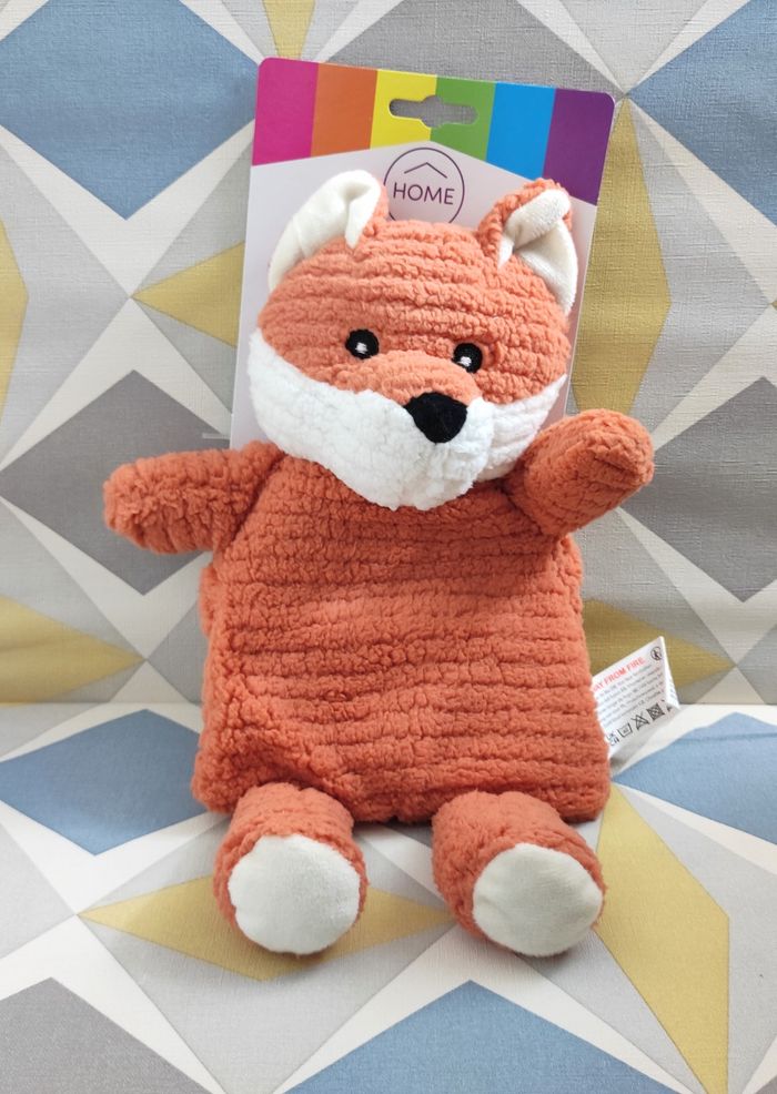 Bouillotte Micro-ondable Peluchée Renard